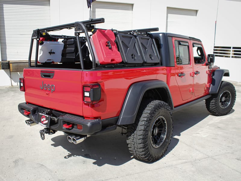 aFe Vulcan Series 3in-2-1/2in 304 SS Cat-Back 2020 Jeep Gladiator (JT) V6-3.6L w/ Polished Tips thumbnail 4