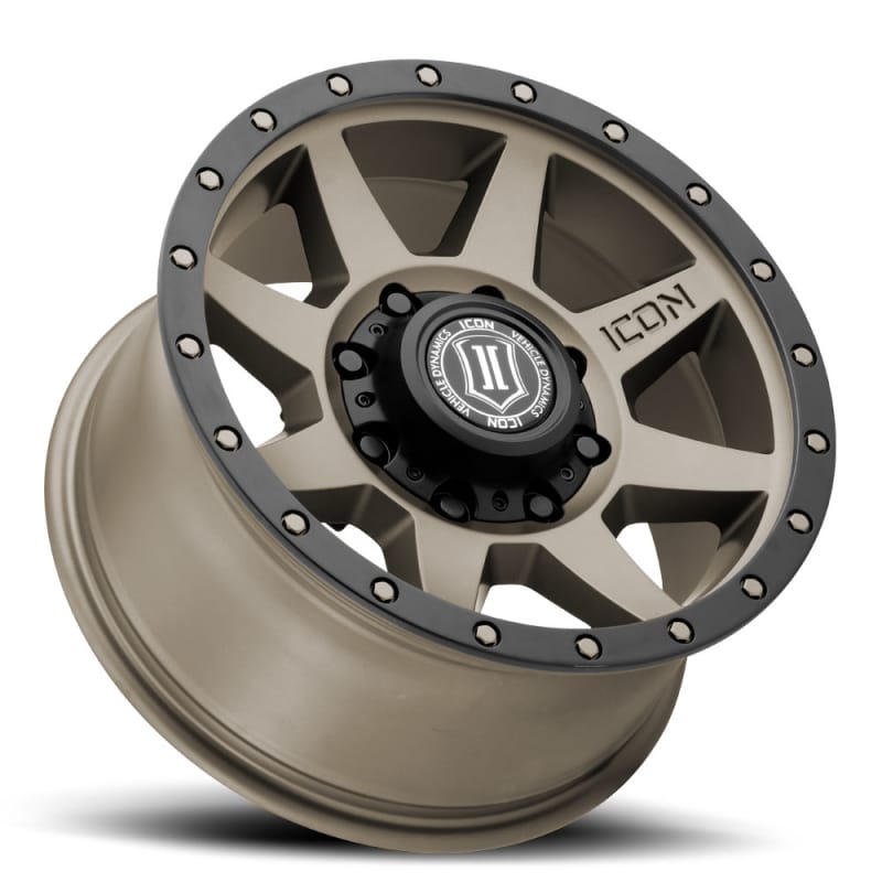 ICON Rebound 17x8.5 8x6.5 13mm Offset 5.25in BS 121.4mm Bore Bronze Wheel thumbnail 4