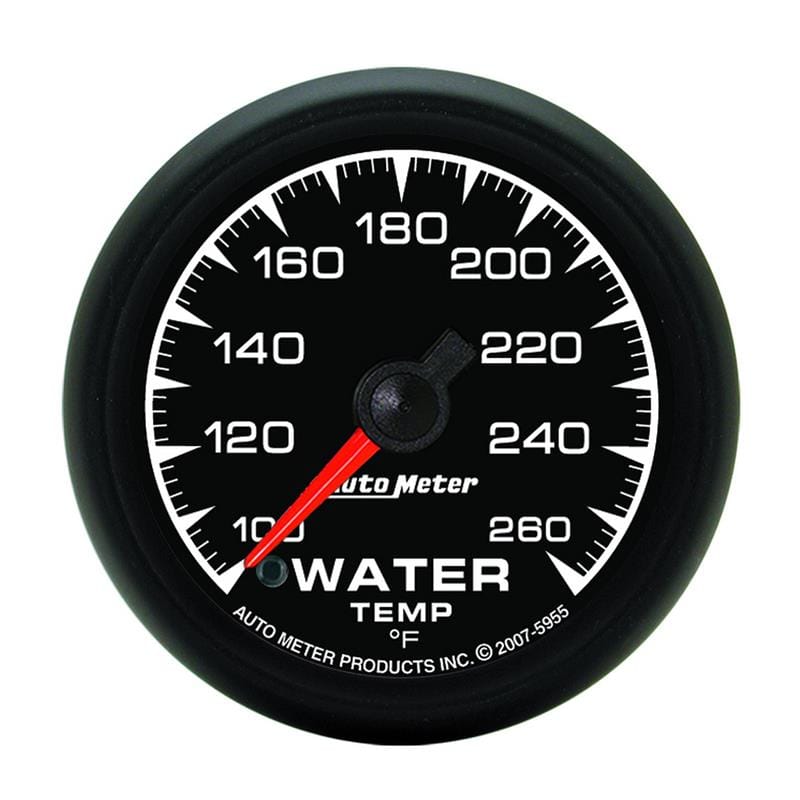 Autometer ES 52.4mm 100-260 deg. F Water Temperature Gauge