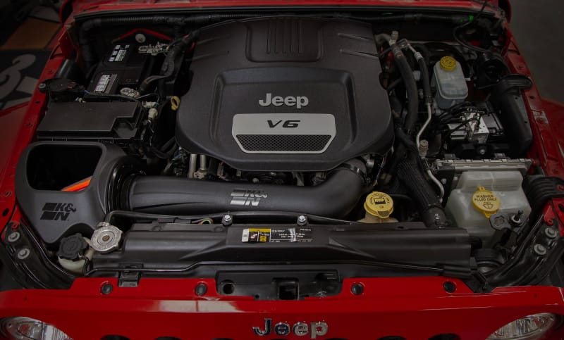 K&N 12-18 Jeep Wrangler V6 3.6L NextGen Cold Air Intake thumbnail 4