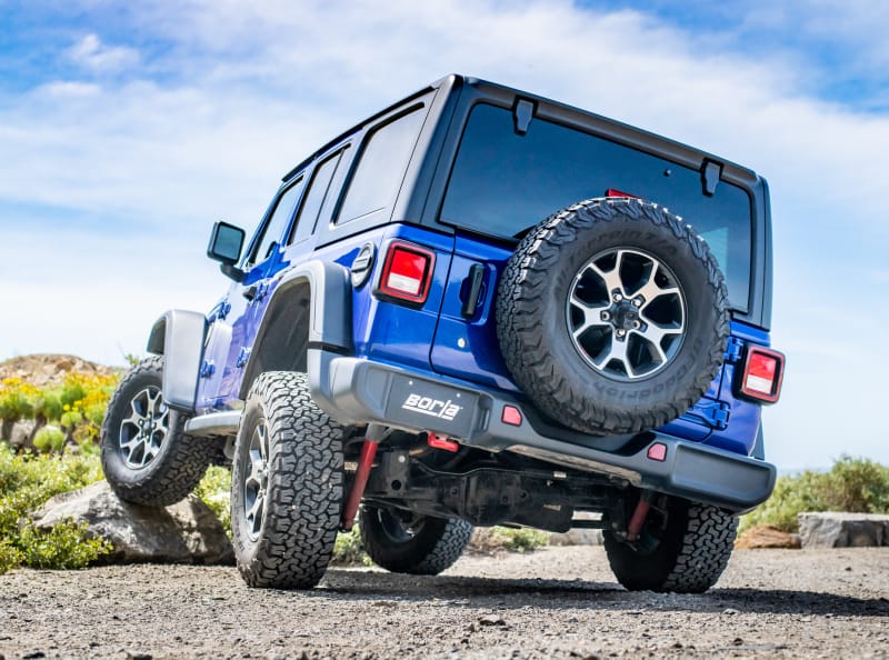 Borla 18-19 Jeep Wrangler JLU 2.0L AT/MT 4WD S Type (Climber) Catback Exhaust thumbnail 2