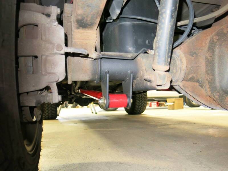 Wehrli 99-10 Ford / 94-22 RAM Univ RCLB/CCSB/ECSB 60in. Traction Bar Kit - WCFab Red