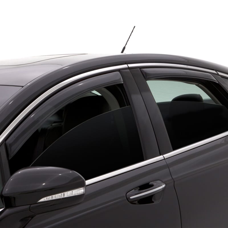 AVS 06-10 Dodge Charger Ventvisor In-Channel Front & Rear Window Deflectors 4pc - Smoke thumbnail 3
