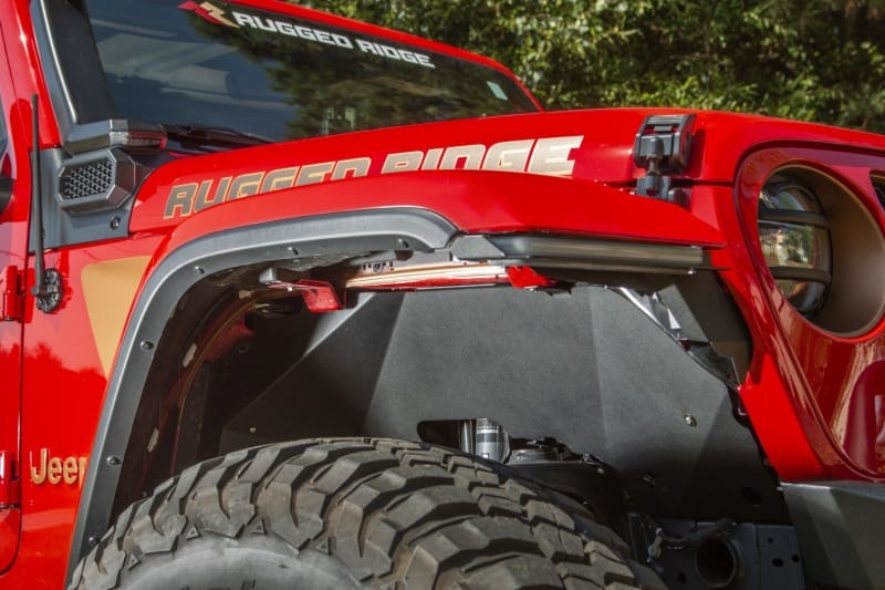 Rugged Ridge 2018+ Jeep Wrangler JL Rear Inner Fender Liners thumbnail 2