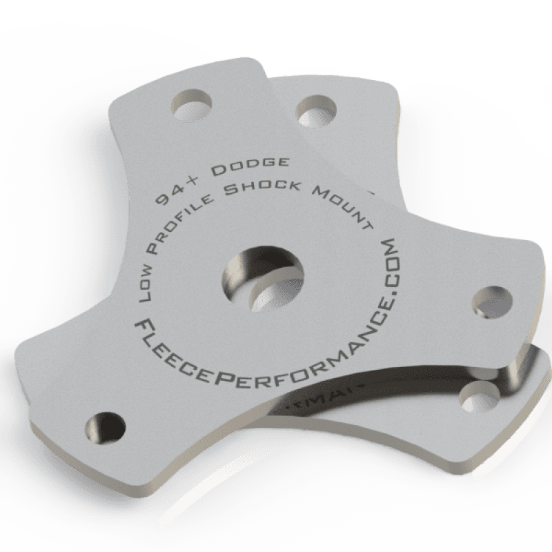 Fleece Performance 2500 and 3500 Low Profile Shock Mounts