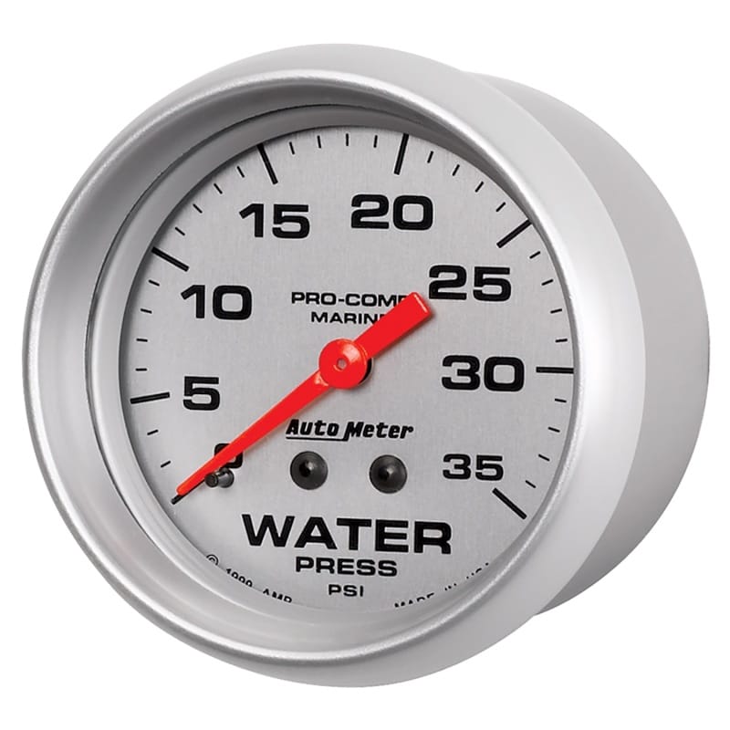 Autometer Ultra-Lite 2 5/8in Mechanical 35 PSI Water Pressure Gauge thumbnail 2