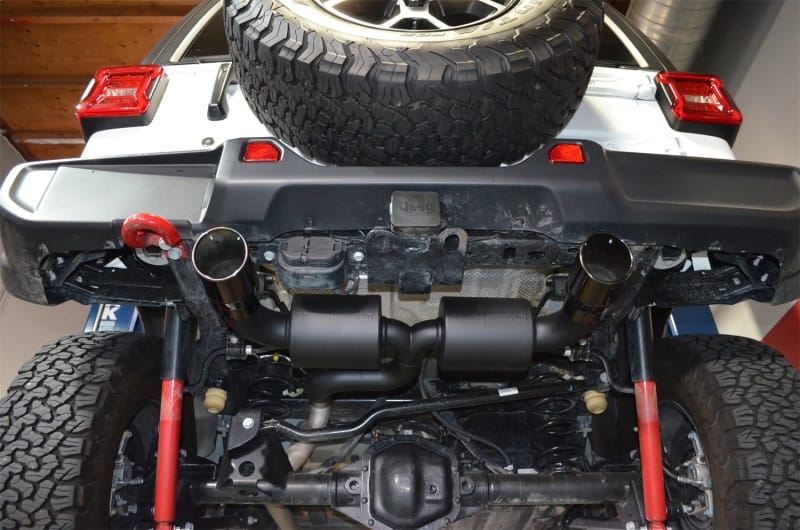 Injen 18-20 Jeep Wrangler JL L4-2.0L Turbo / V6-3.6L SS Axle-back Exhaust - Black thumbnail 3