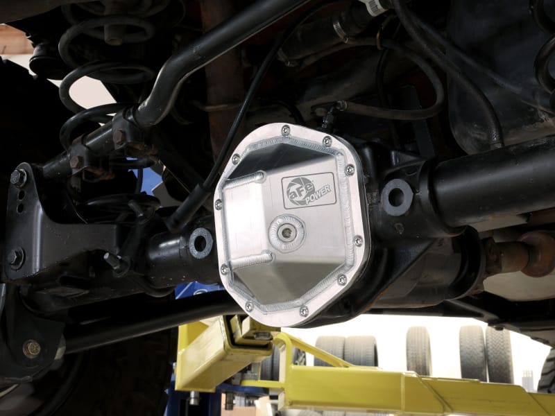 aFe 97-18 Jeep Wrangler TJ/JK Dana 44 Street Series Differential Cover w/ Machined Fins - Aluminum thumbnail 3