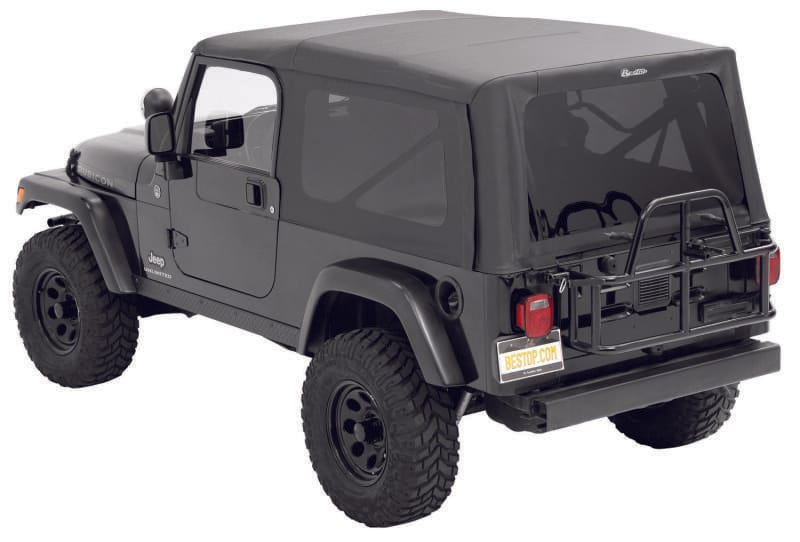 Bestop 04-06 Jeep Wrangler TJ Unlimited Supertop (Premium Black Twill)