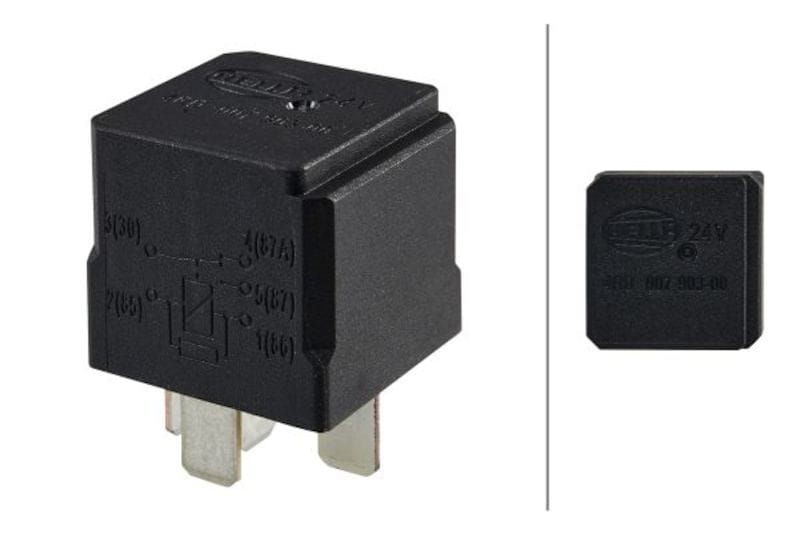 Hella Relay 24V 10/20A Spdt Res - 007903001 thumbnail 4