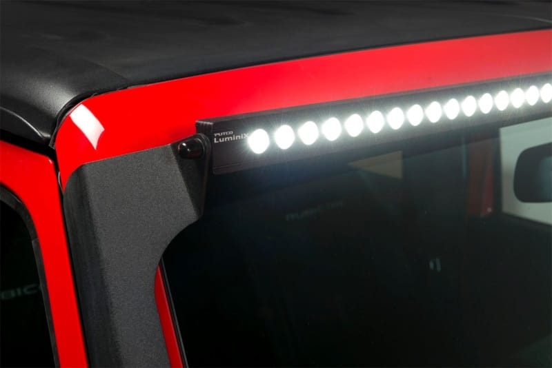 Putco 07-18 Jeep Wrangler JK - 50in Luminix Light Bar w/ Roof Bracket Luminix Jeep LED Kits thumbnail 2