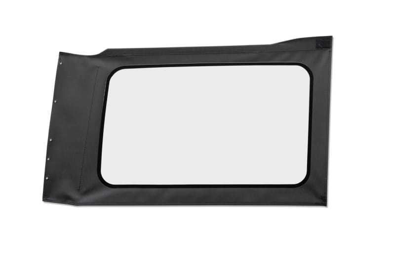 Bestop 18-26 Jeep Wrangler JL Oe JL Replacement Windows (Quarter Right Hand 4-Door Blk Vinyl Clear)