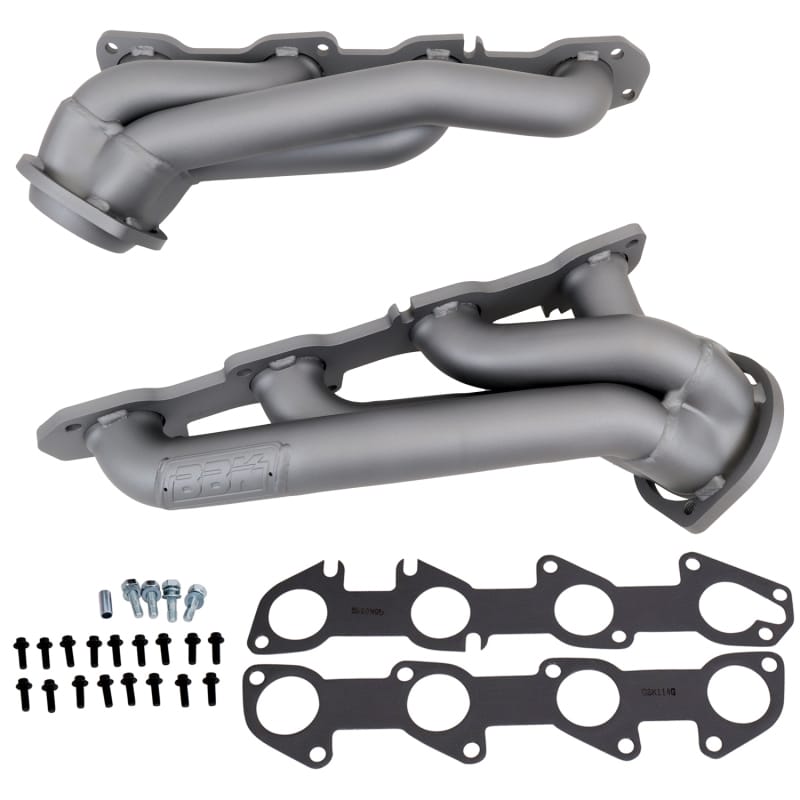 BBK 09-20 Dodge Challenger Hemi 5.7L Shorty Tuned Length Exhaust Headers - 1-3/4in Titanium Ceramic thumbnail 2