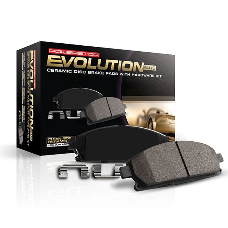 Power Stop 18-21 Jeep Grand Cherokee Rear Z17 Evolution Ceramic Brake Pads w/Hardware thumbnail 2