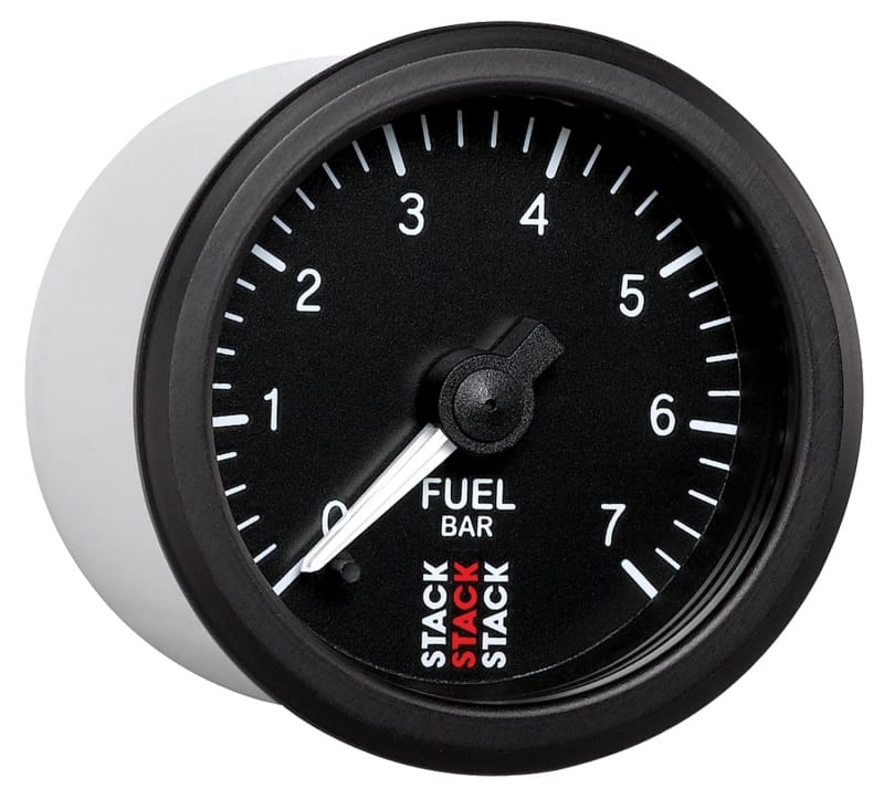 Autometer Stack 52mm 0-7 Bar M10 Male Pro Stepper Motor Fuel Pressure Gauge - Black thumbnail 5