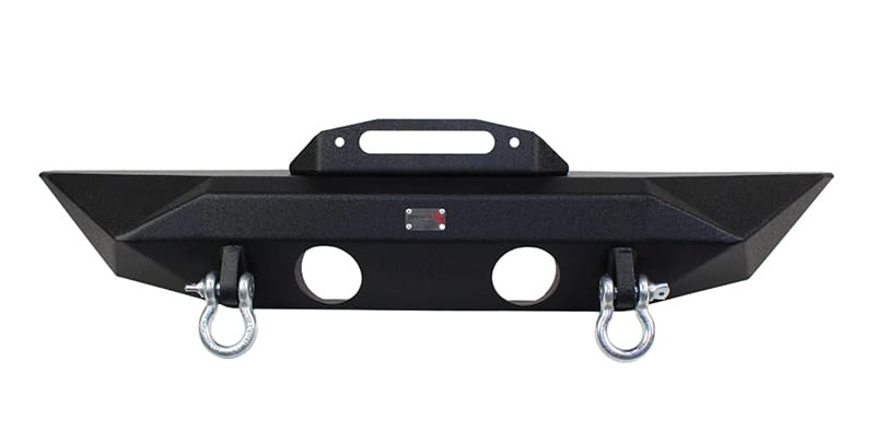 Fishbone Offroad 07-18 Jeep Wrangler JK Rubicon Unlimited Steel Front Bumper - Blk Txtrd Powdercoat thumbnail 2