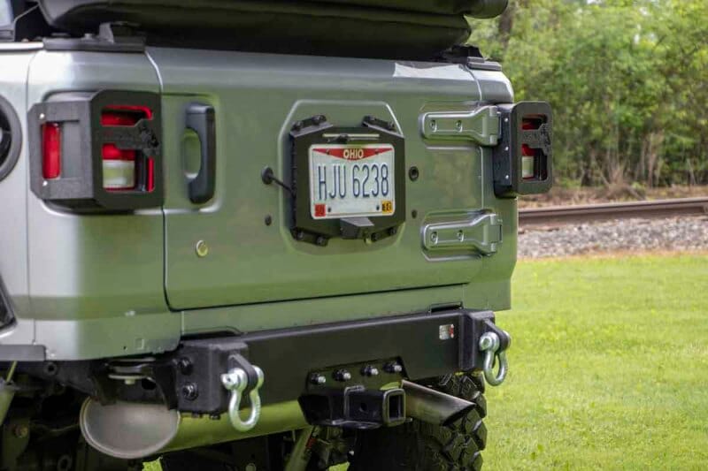 Fishbone Offroad For 2018+ Jeep Wrangler JL Rear Bumper Delete thumbnail 4
