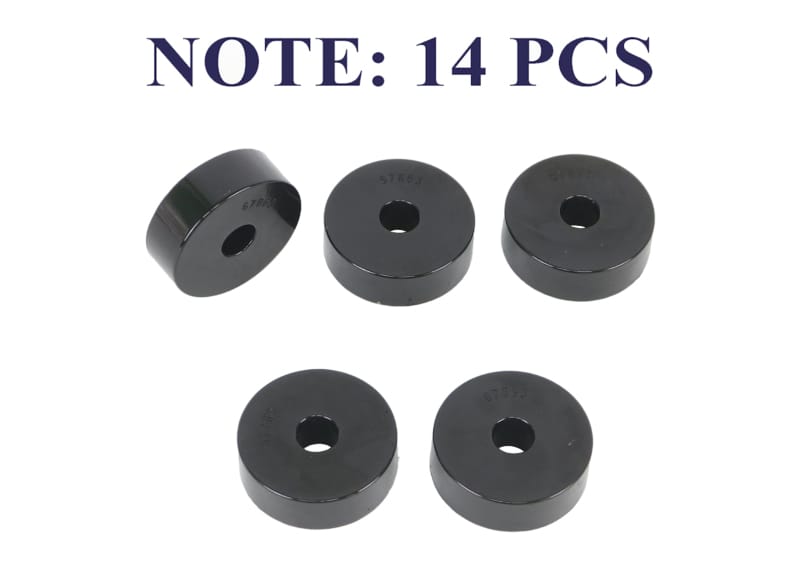 Whiteline 1959-1973 Jeep CJ5 Body Mount Bushing Set thumbnail 2