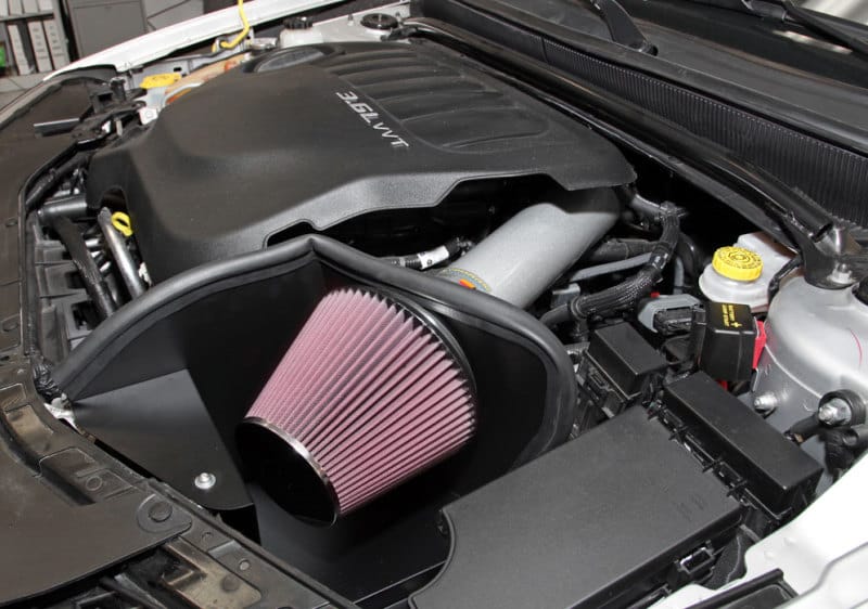 K&N 11-13 Dodge Avenger 3.6L V6 Silver Typhoon Intake thumbnail 3