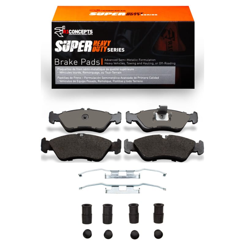 R1 02-06 Dodge Sprinter 2500 Rear Super Duty Pads & Hardware Kit
