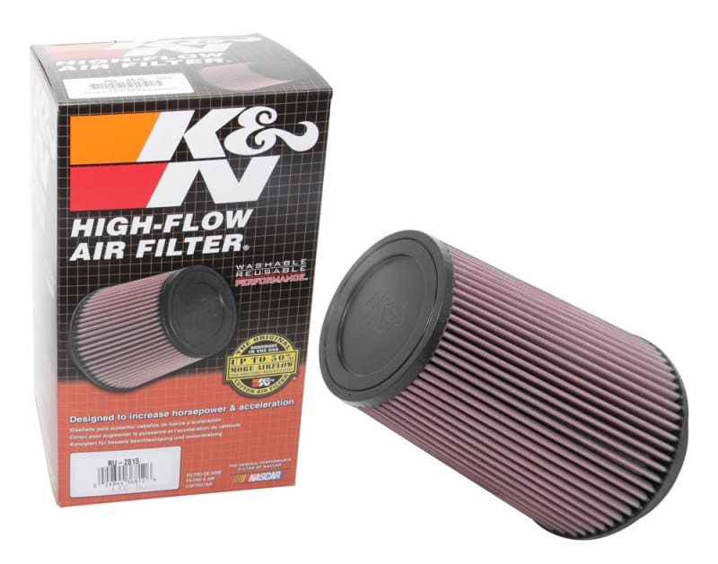 K&N Universal Clamp-On Air Filter 5in FLG / 6-1/2in B / 4-3/8in T / 8-3/4in H thumbnail 5