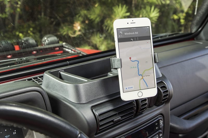 Rugged Ridge Dash Multi-Mount W/Phone Holder 97-06 Jeep Wrangler thumbnail 3