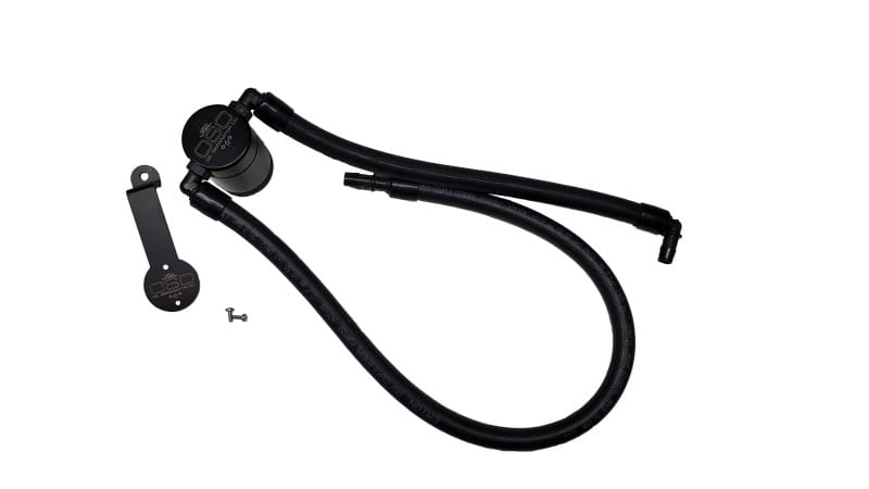 J&L 2021-2025 Jeep Wrangler 392 Oil Separator 3.0 Passenger Side - Black Anodized