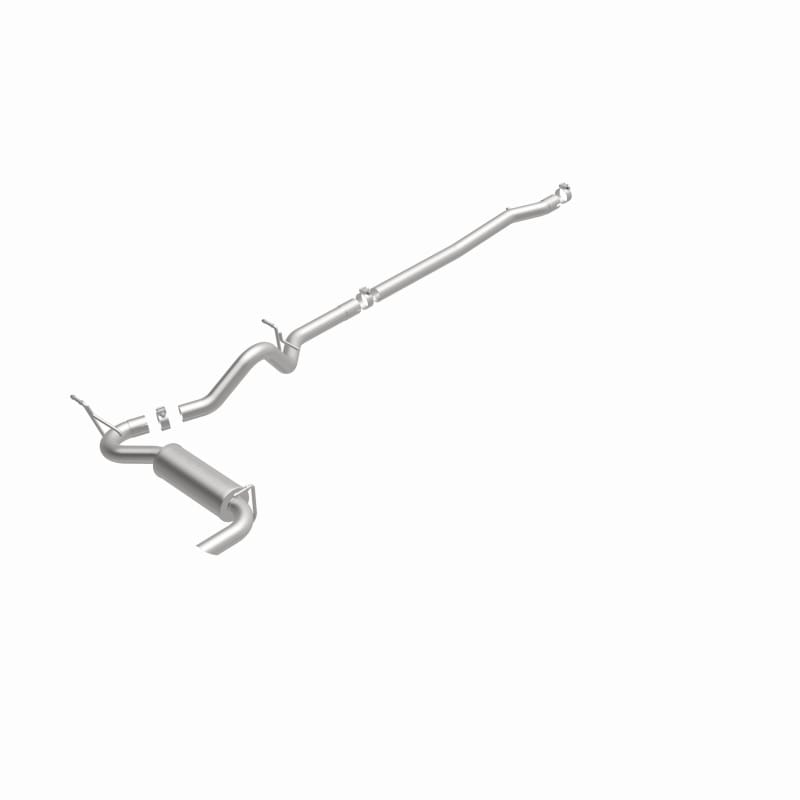 MagnaFlow 12-14 Jeep Wrangler 4dr Single Straight Rear P/S Exit Stainless C/B Performance Exhaust thumbnail 2