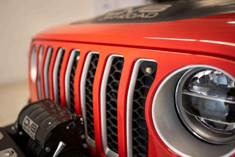 DV8 Offroad 2018+ Jeep JL Grill Amber Marker Lights thumbnail 9
