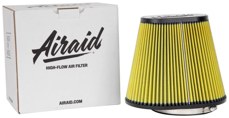 Airaid Universal Air Filter - Cone 6in FLG x 10-3/4x7-3/4in B x 7-1/4x4-3/in T x 9in H - Synthaflow thumbnail 3