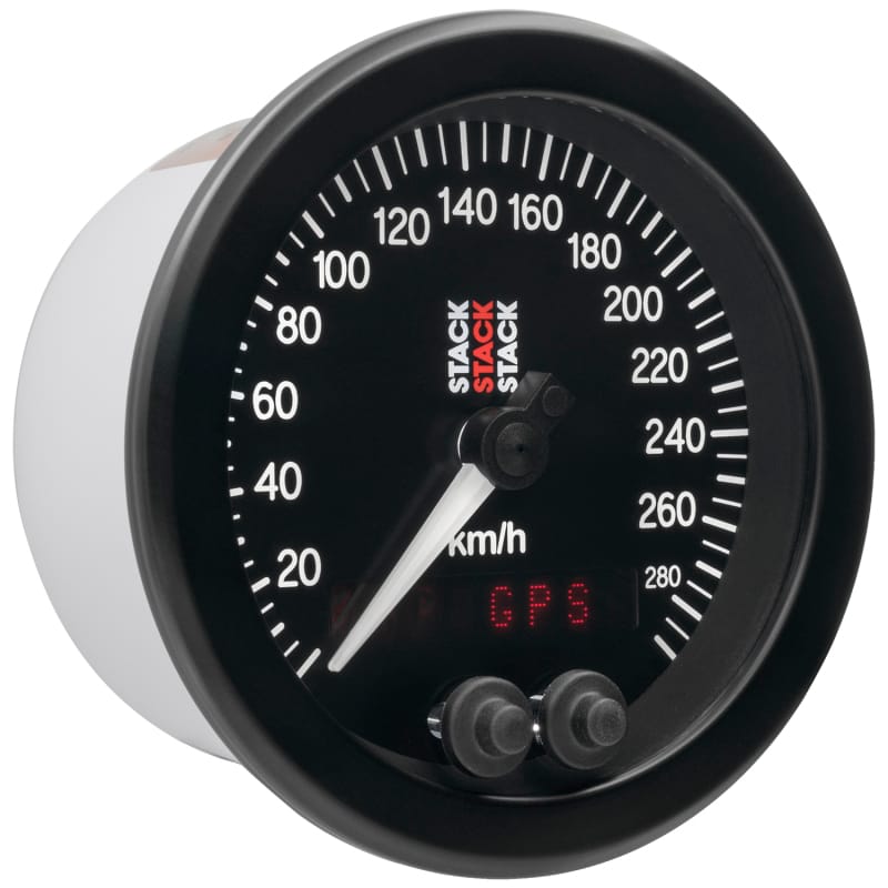 Autometer Stack Instruments 88mm 0-290 KM/H GPS Speedometer - Black thumbnail 6