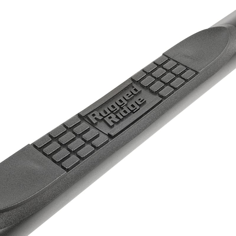 Rugged Ridge 3in Round Side Step Fine Textured Black 2020 JT thumbnail 2