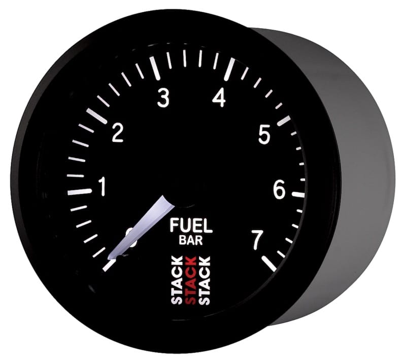 Autometer Stack 52mm 0-7 Bar M10 Male Pro Stepper Motor Fuel Pressure Gauge - Black thumbnail 3