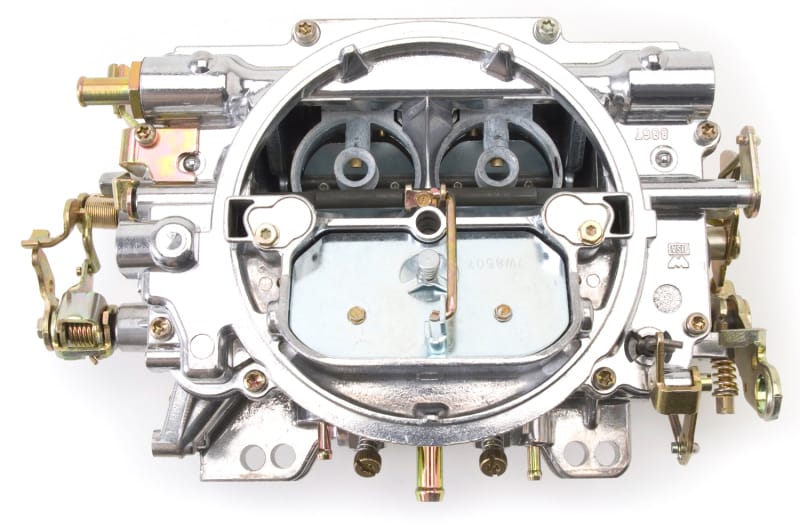 Edelbrock Carburetor Performer Series 4-Barrel 800 CFM Manual Choke Satin Finish thumbnail 2