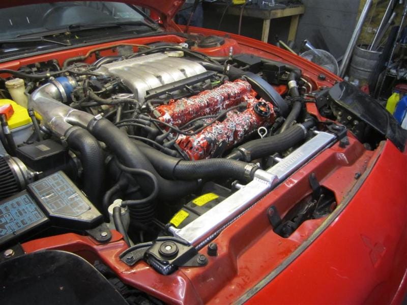 Mishimoto 91-99 Mitsubishi 3000GT Turbo Manual Aluminum Radiator thumbnail 7