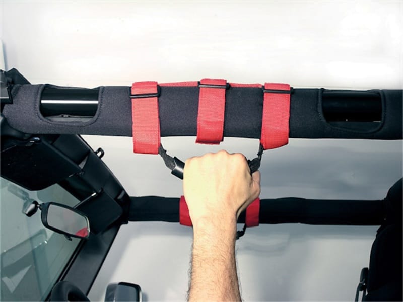 Rugged Ridge Ultimate Grab Handles Red 55-20 CJ/Jeep Wrangler /JT thumbnail 3