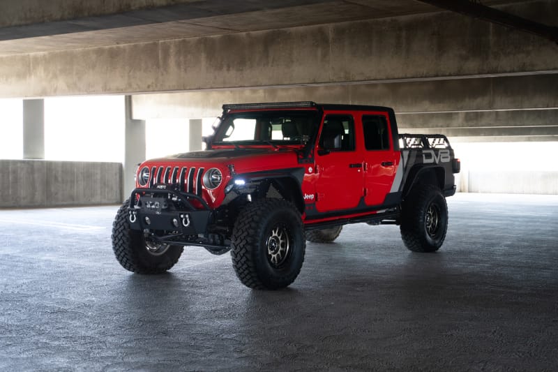 DV8 Offroad 20-23 Jeep Gladiator JT Slim Fender Flares thumbnail 2