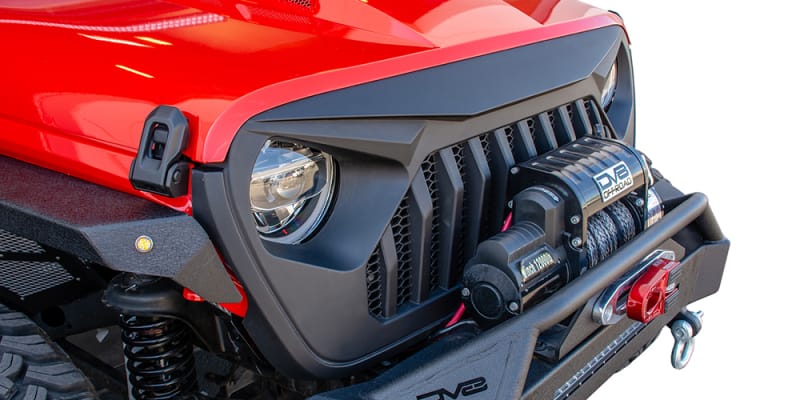 DV8 Offroad 2018+ Jeep JL/ Gladiator Angry Grill thumbnail 9