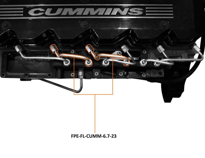 Fleece Performance 07.5-18 Dodge Ram 2500/3500 6.7L Cummins Fuel Injection Line (2 & 3) thumbnail 3