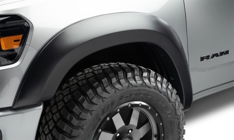Bushwacker 19-22 Ram 1500 (Excl. Rebel/TRX) 67.4 & 76.3in Bed Extend-A-Fender Flares 4pc - Smth Blk thumbnail 2
