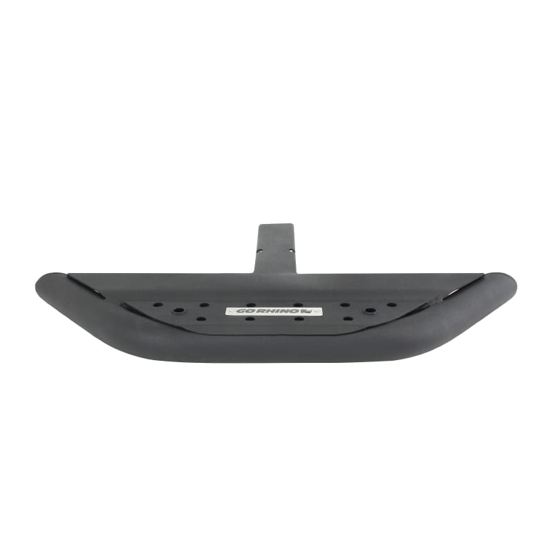 Go Rhino Dominator Xtreme Hitch Step (2in Receivers) - 18in Long - Tex. Blk