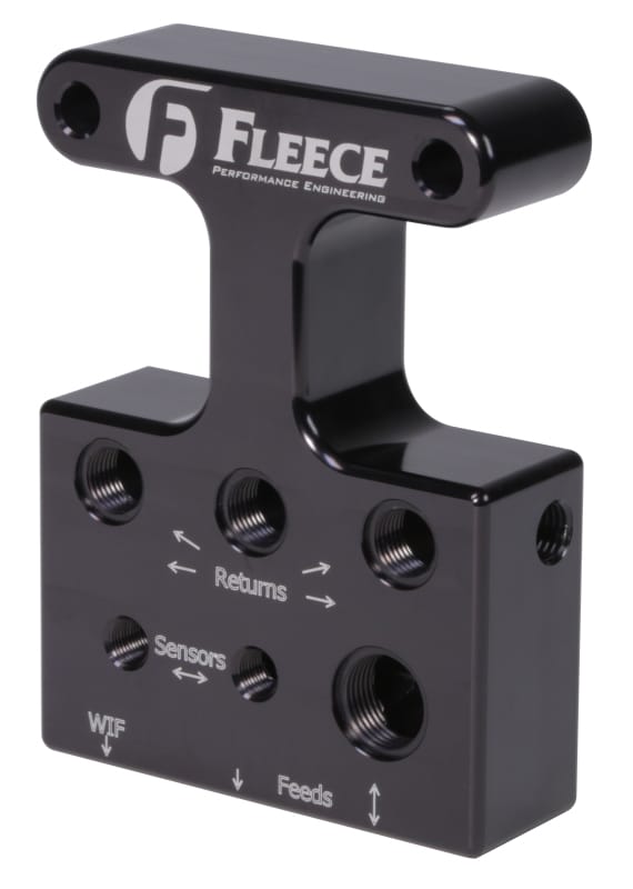 Fleece Performance 07.5-09 Dodge 6.7L Cummins 3rd Gen Fuel Distribution Block thumbnail 3