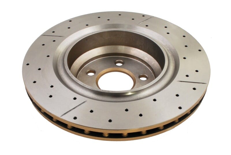 DBA 08-15 Dodge Challenger SRT-8 Rear Drilled & Slotted Street Series Rotor thumbnail 3