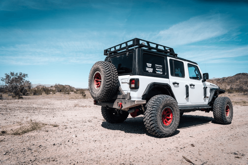 Body Armor 4x4 2019+ Jeep Wrangler JL Tire Carrier Single Action (Only Fits w/ JL-2965 Bumper) thumbnail 4
