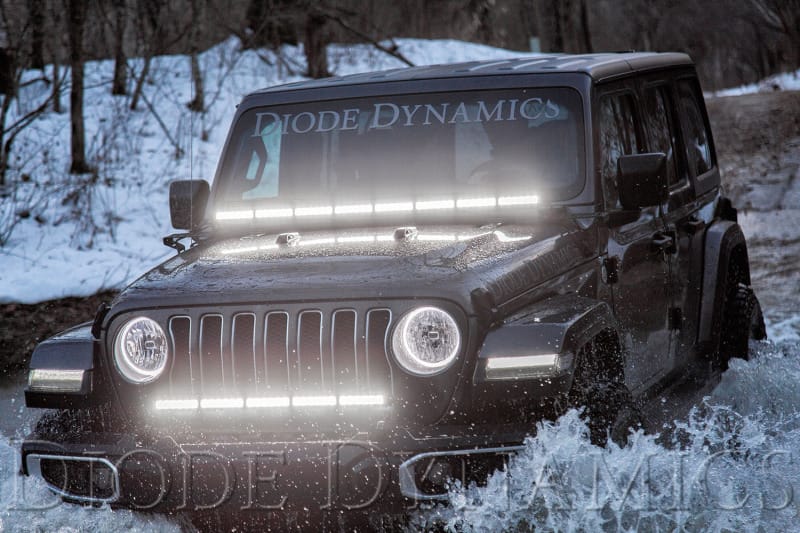 Diode Dynamics 18-21 Jeep JL Wrangler/Gladiator SS30 Bumper Bracket Kit - White Driving Dual thumbnail 8