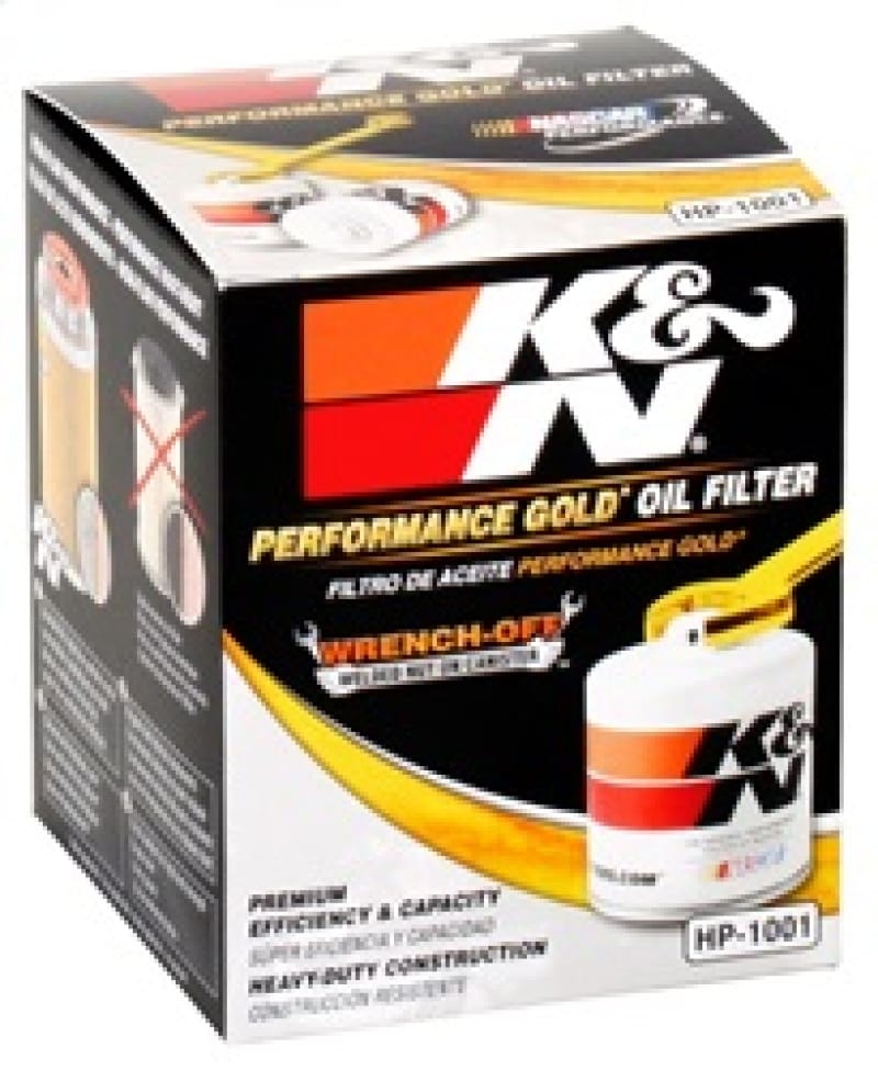 K&N Chevy / Pontiac / GMC / Buick Performance Gold Oil Filter thumbnail 2