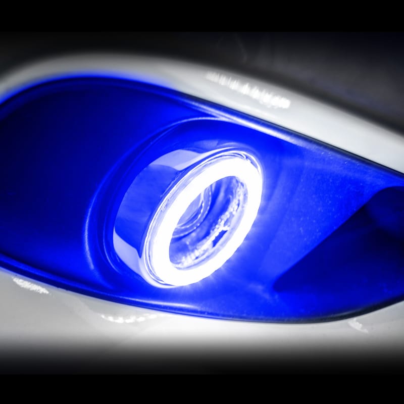 Oracle 11-19 Chrysler 300/300C/SRT8 Surface Mount LED Projector Fog Light Halo Kit - Blue thumbnail 2