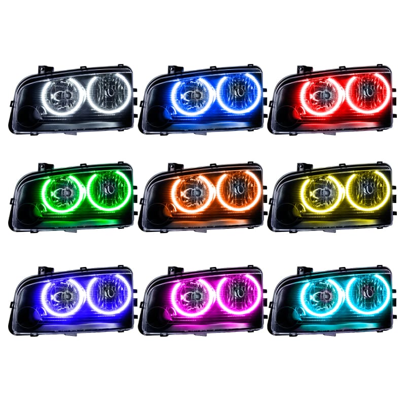 Oracle Dodge Charger 05-10 Halo Kit - ColorSHIFT w/o Controller thumbnail 2
