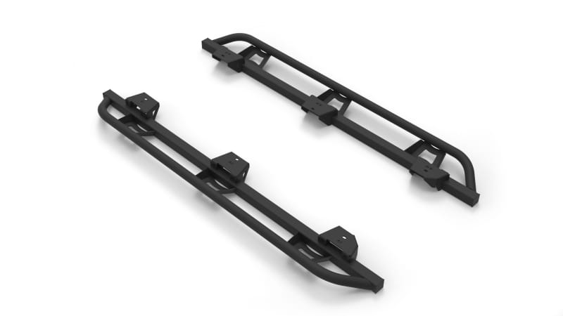 N-Fab Trail Slider Steps 18-20 Jeep Wrangler JL 4 Door SUV - SRW - Textured Black thumbnail 2