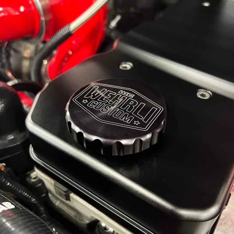 Wehrli 06-18 Cummins WCFab X D&J Precision Billet Valve Cover - Bengal Blue thumbnail 5